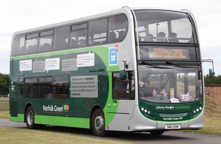 Norfolk Greeen Alexander Dennis Enviro400 21